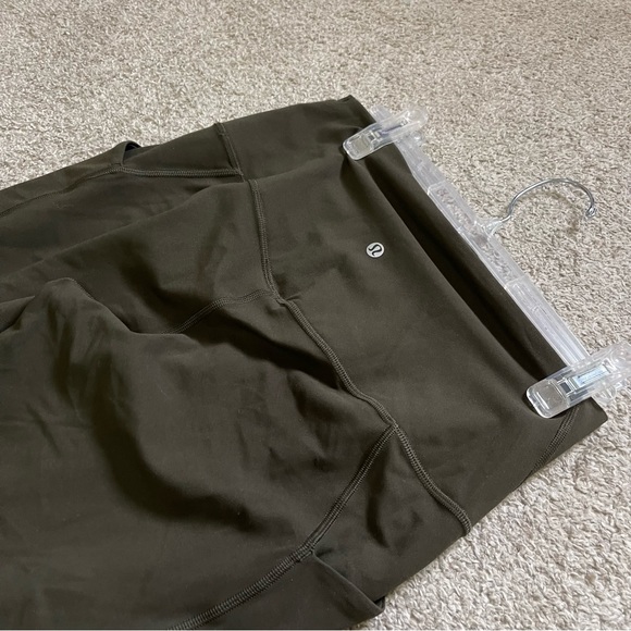 Lululemon Align High-Rise Pant with Pockets 25" Dark Olive - Picture 6 of 7
